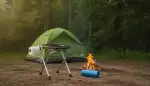 Komfortabel und robust: Die faltbare Edelstahl-Campingtoilette, die jedes Outdoor-Abenteuer veredelt