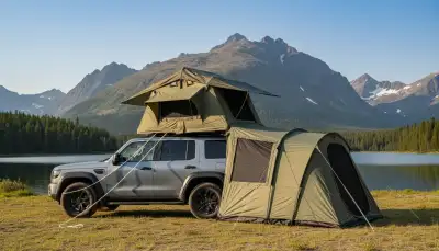 Dachzelt Anbaukabine: Dein flexibles Zuhause