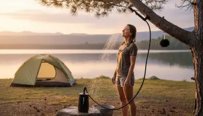 Frische unterwegs: Die mobile Campingdusche