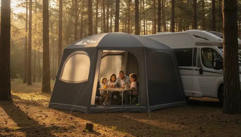 Busvorzelt: Raumwunder für Ihr Camping-Abenteuer