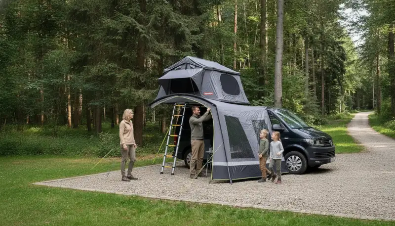 Dein Autodachzelt sicher montieren