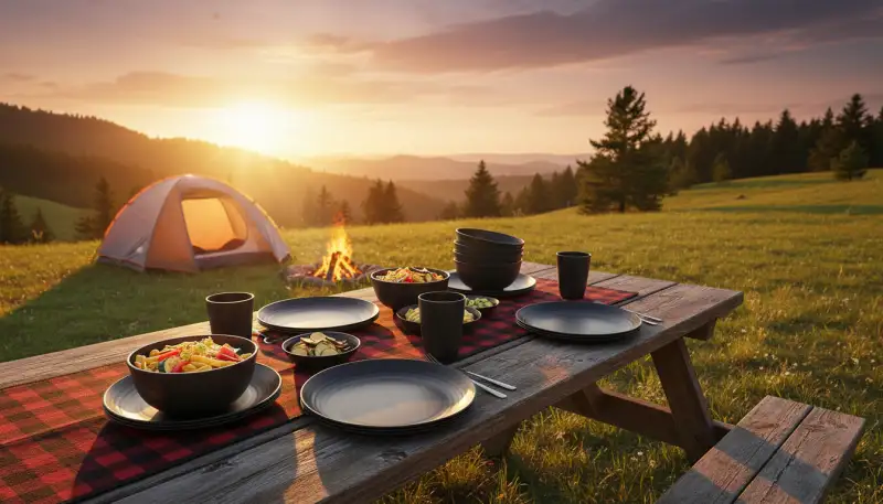 Robustes Campinggeschirr für jedes Abenteuer