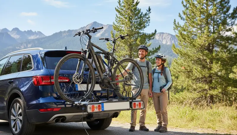 Sichere Fahrt: E-Bike Fahrradträger wählen