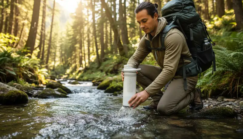 Sicheres Trinkwasser: Dein Wasserfilter für Camping